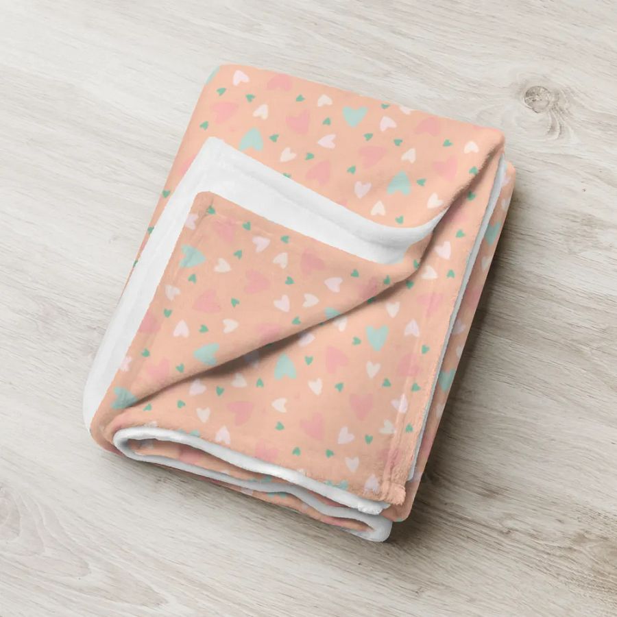 Scattered Hearts Throw product image (3)
