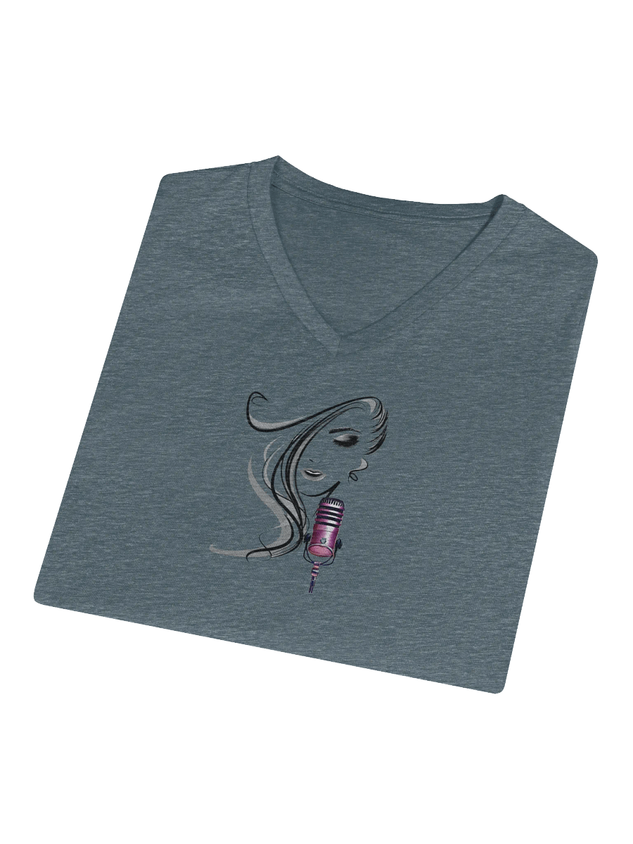 Mic Time V-Neck Tee product image (5)