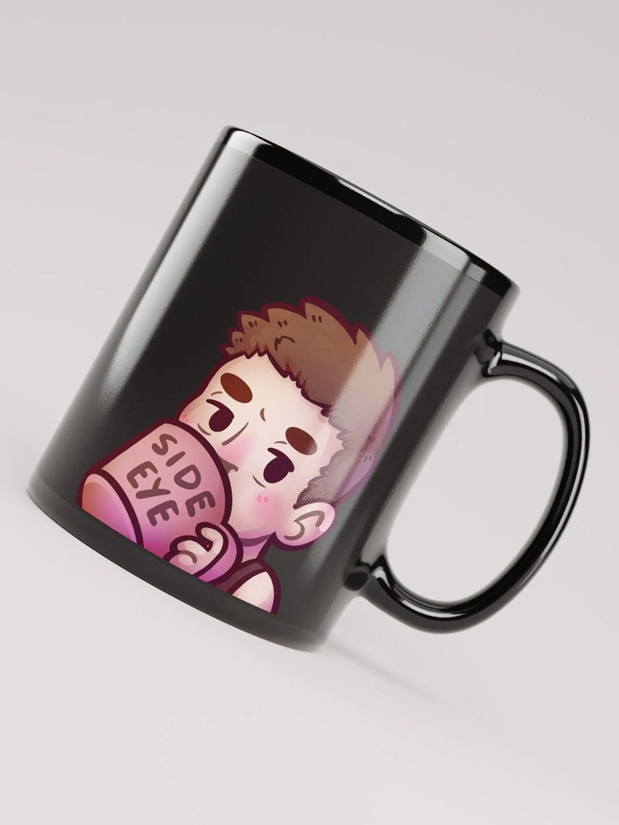 JeffBrutlag Side-Eye Mug (Black) product image (7)