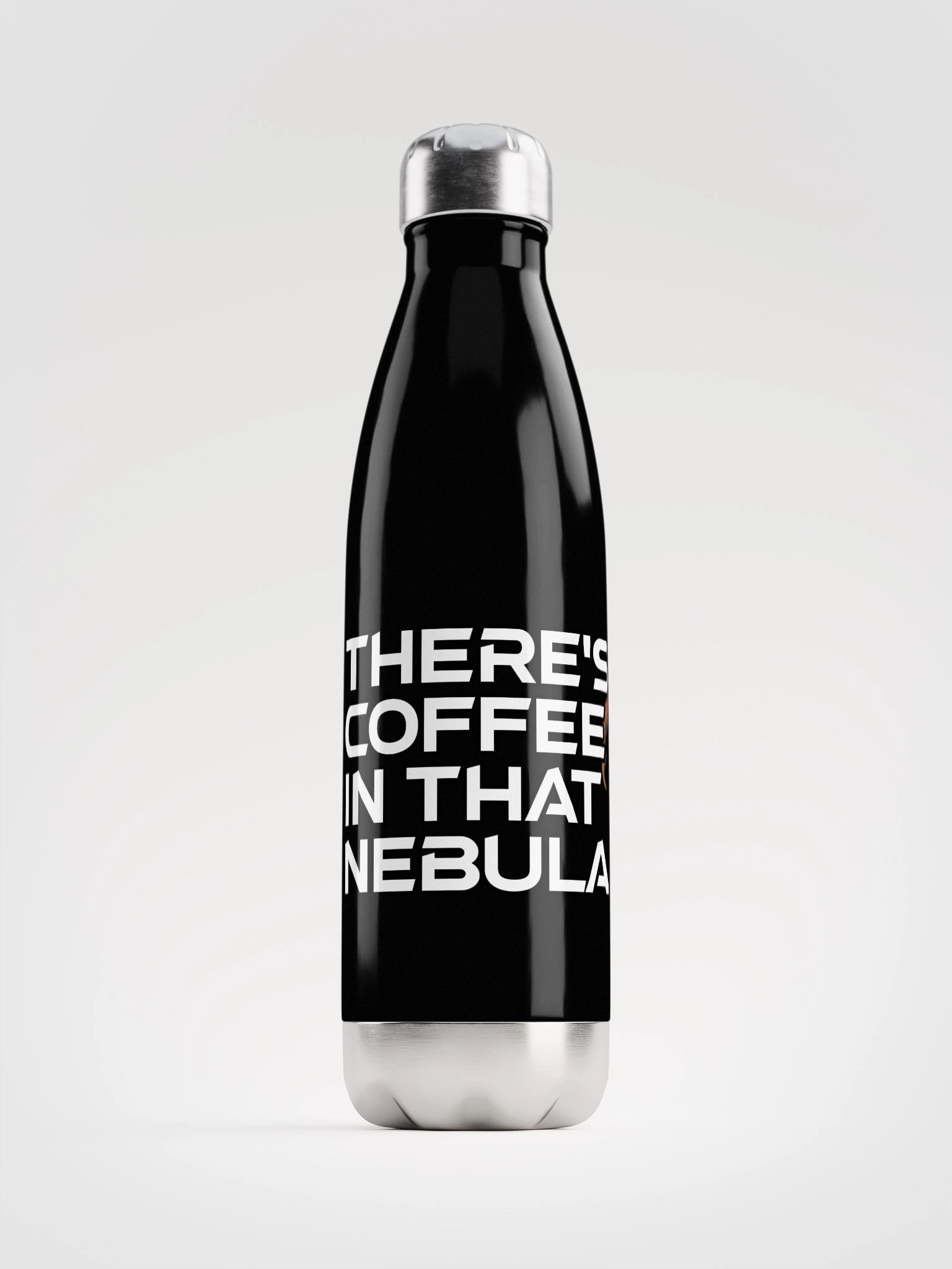 "There's Coffee in That Nebula" Water Bottle product image (1)