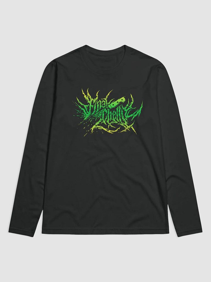 Keep It Metal Green Logo Premium Fitted Printed Long Sleeve product image (1)