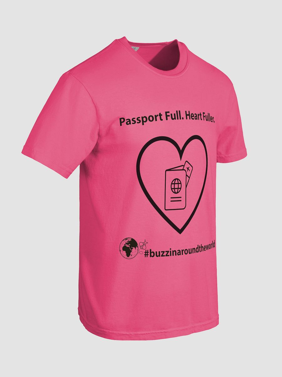 Passport Full. Heart Fuller. - T-Shirt product image (96)