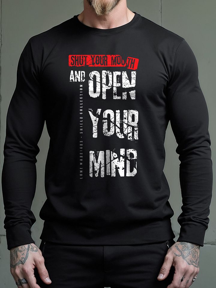 Shut your mouth and open your mind. product image (2)