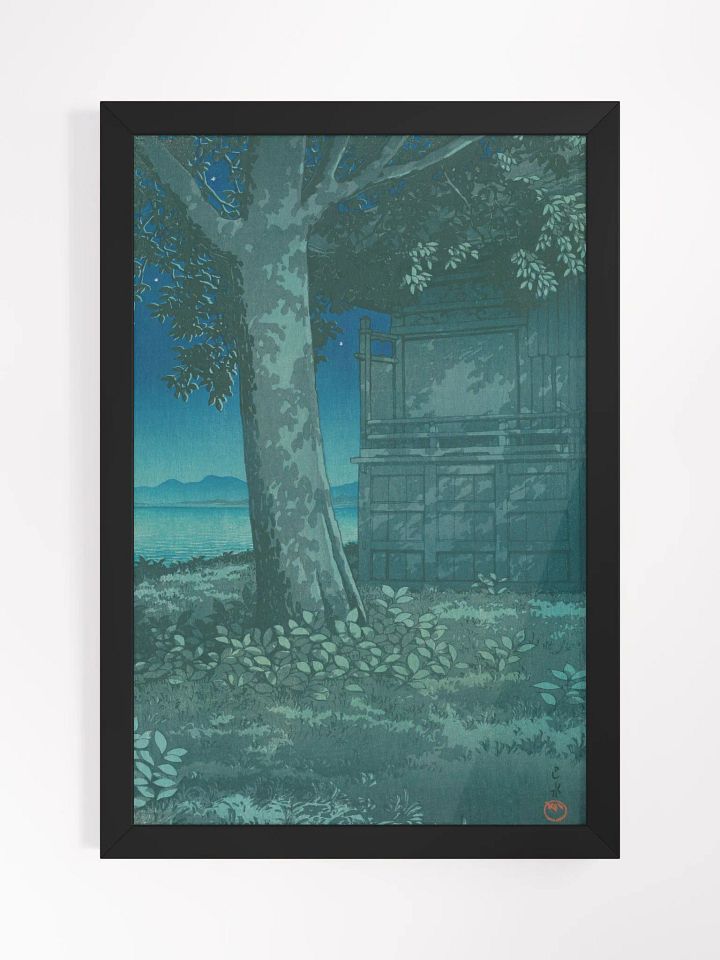 Hachirogata Lagoon in Akita district - Kawase Hasui product image (1)