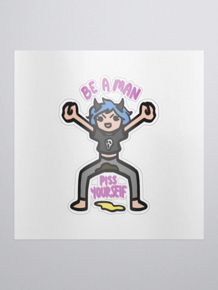 PISS YOURSELF sticker product image (1)