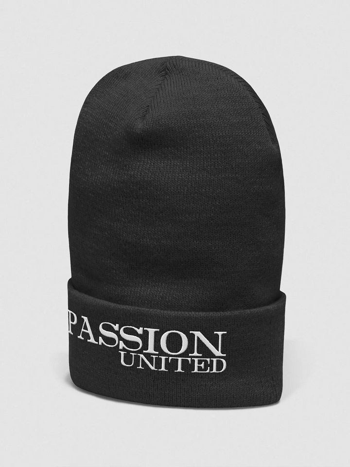 Lettering Beanie (black, dark grey, navy) product image (2)