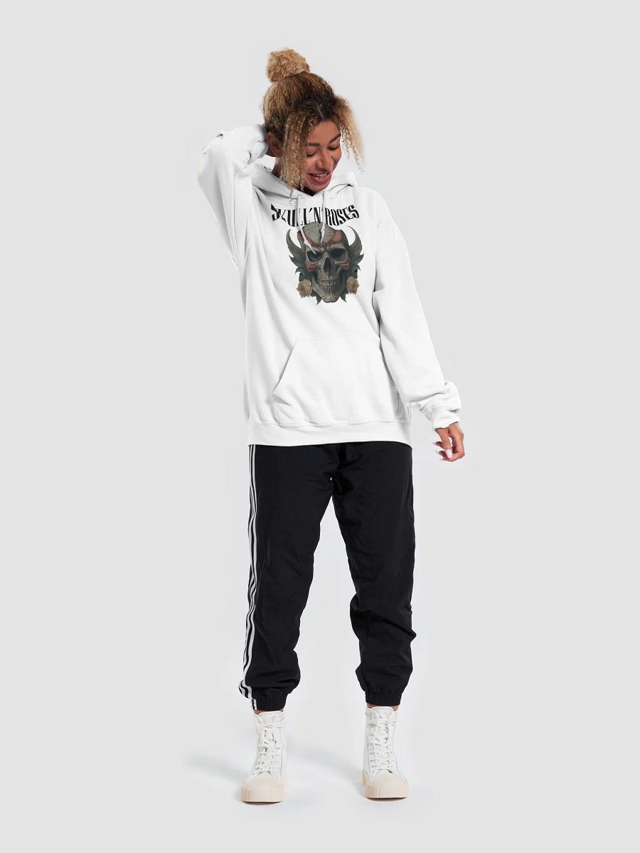 Skull 'N' Roses Ornate Hoodie product image (45)