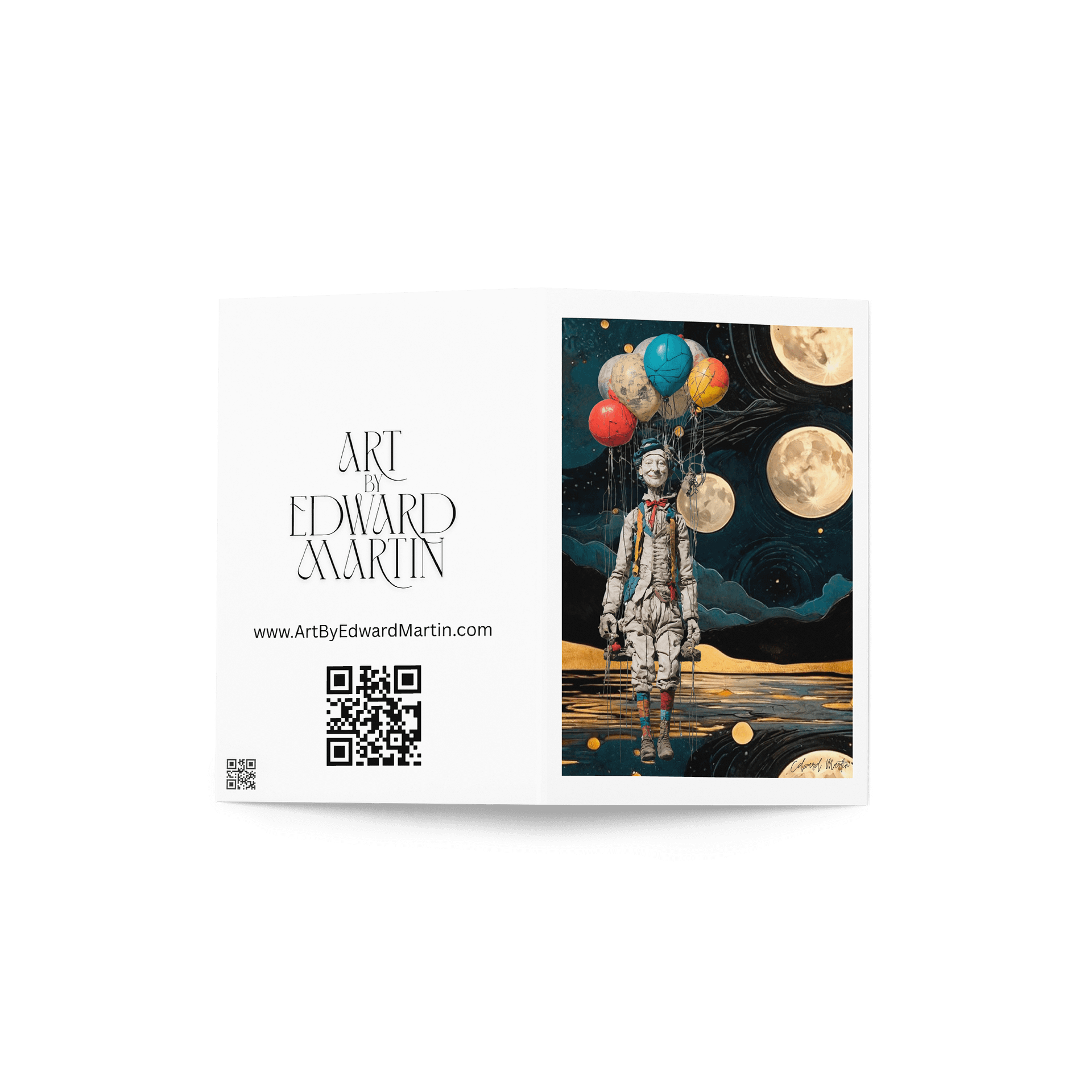 'UP' by Edward Martin Greeting Card product image (4)