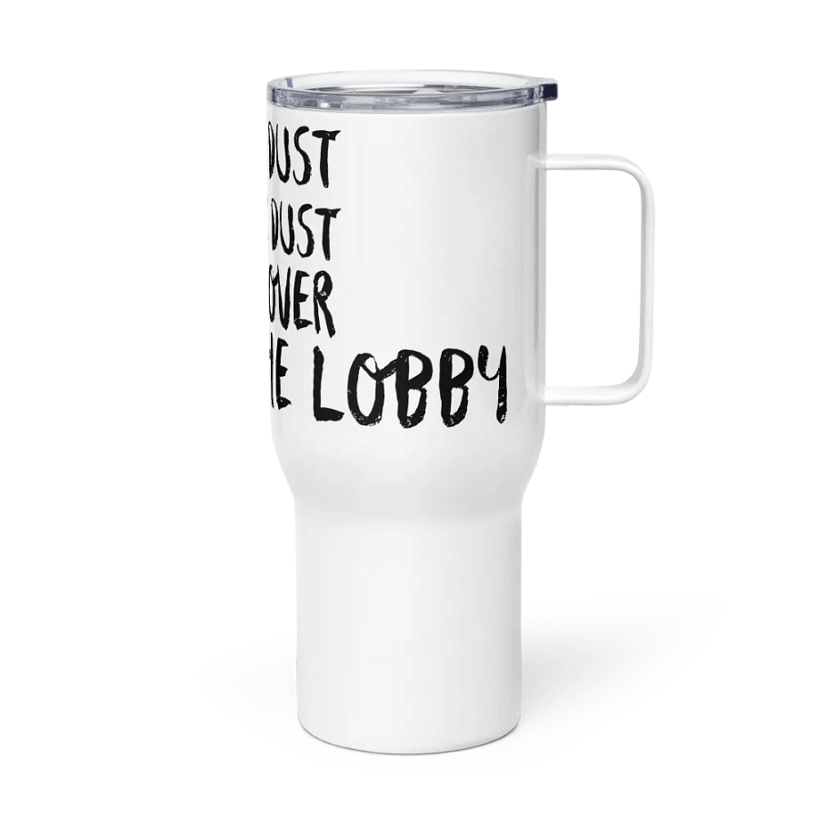 Back to the lobby travel mug product image (3)