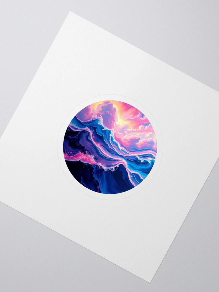 Dreamy Ocean Waves Stickers product image (2)