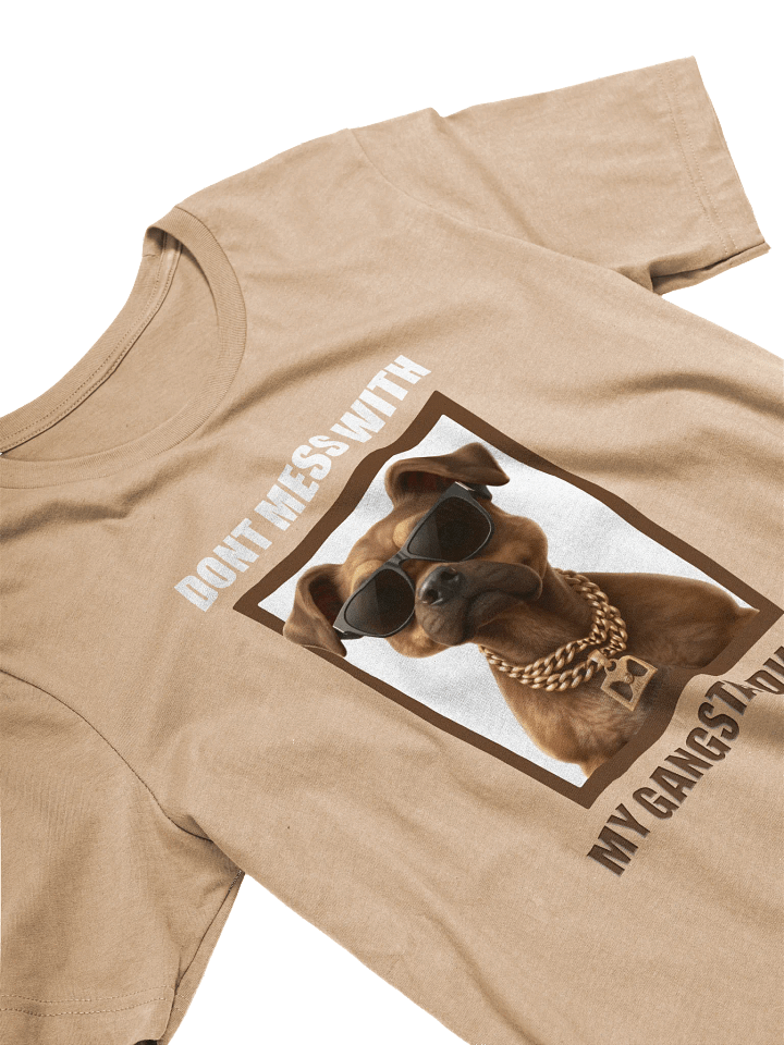 Gangsta Pup Graphic T-Shirt product image (2)