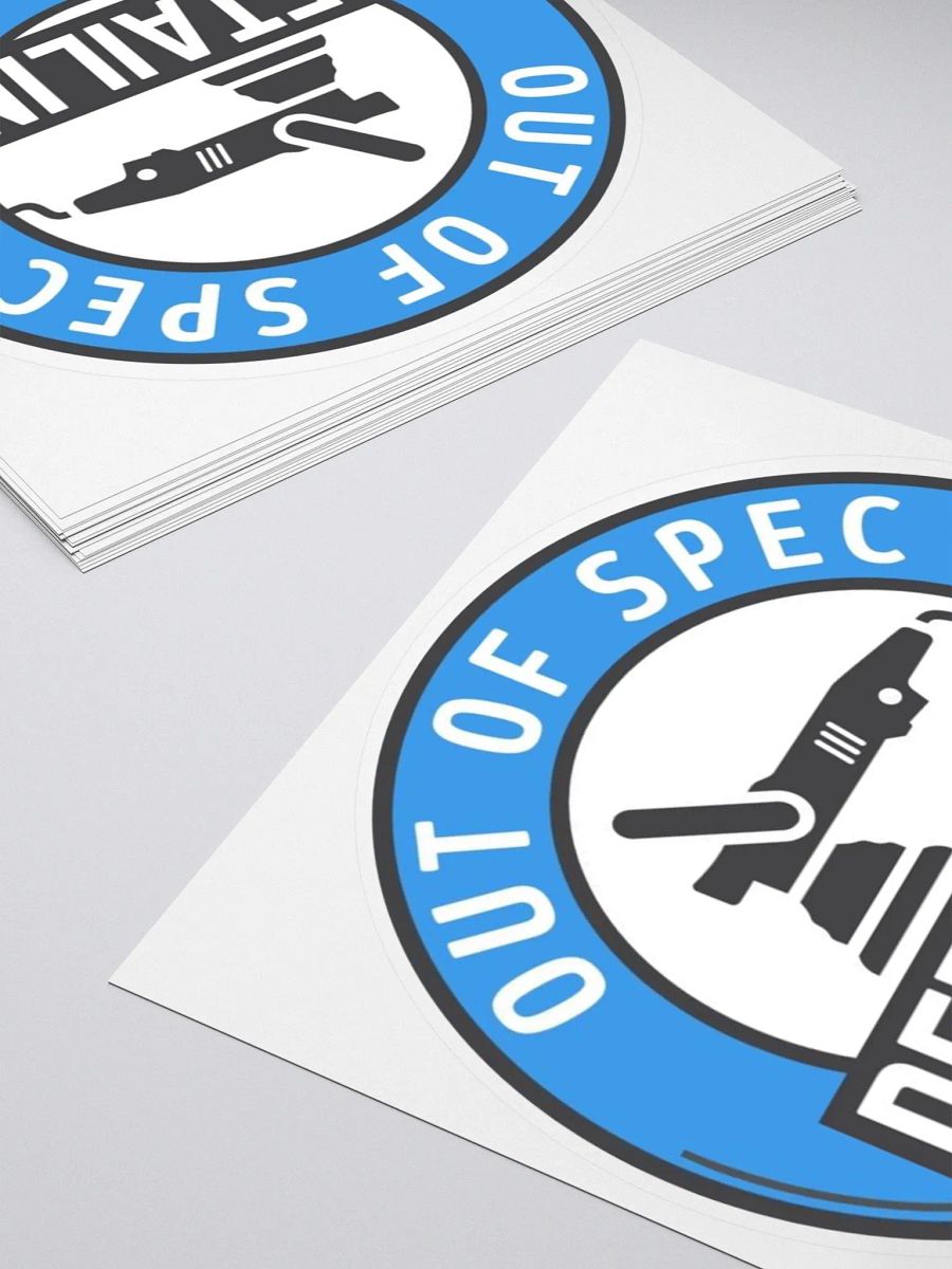 Out of Spec Detailing Sticker product image (4)