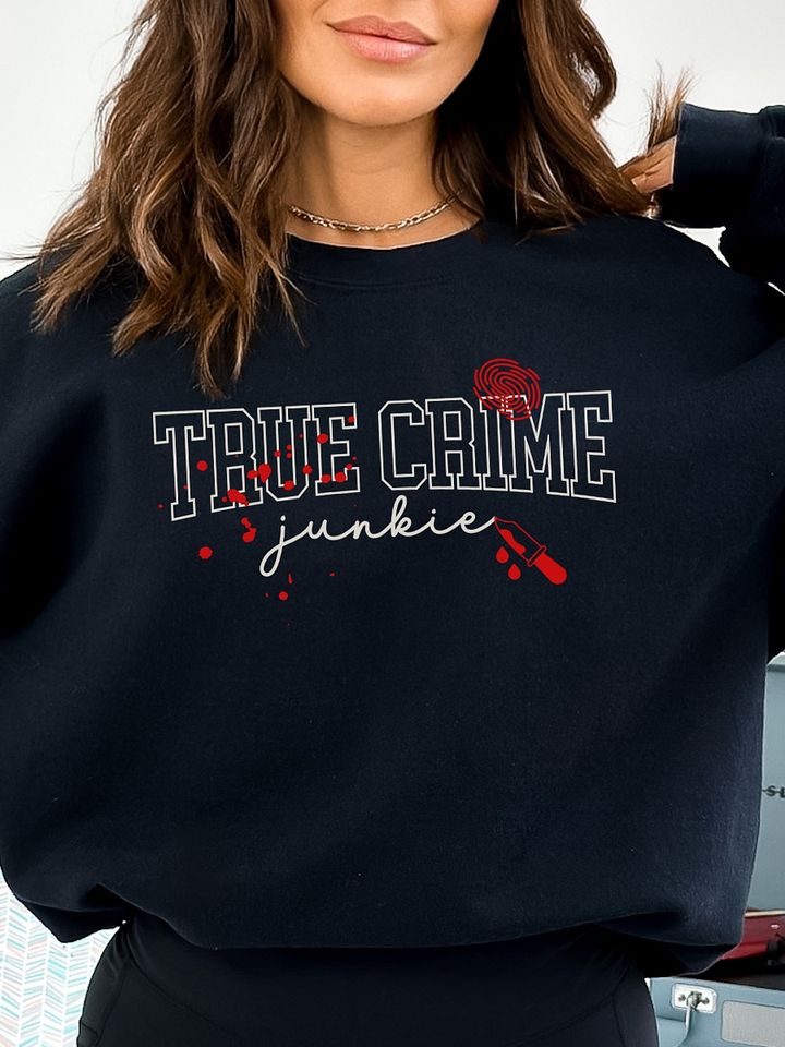 True Crime Junkie Sweatshirt product image (13)