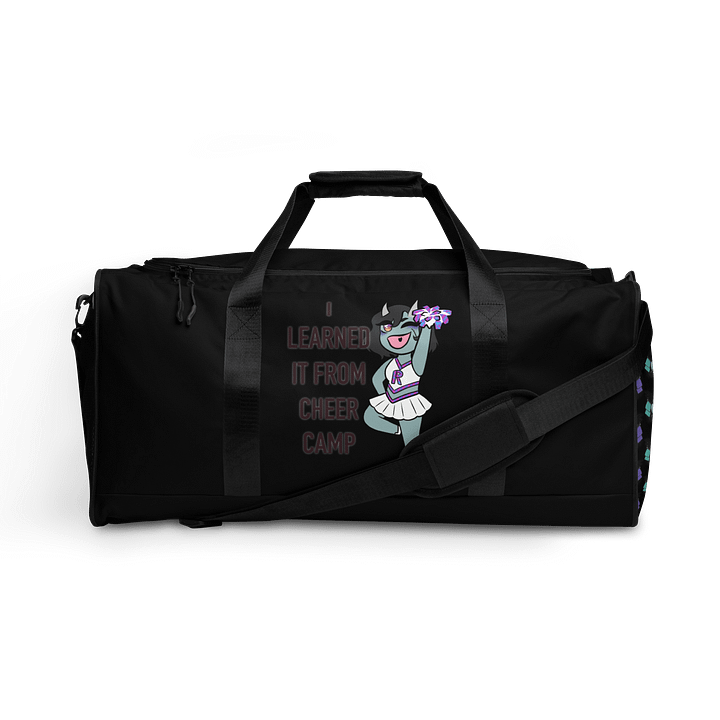I Learned It From Cheer Camp Duffel Bag product image (1)