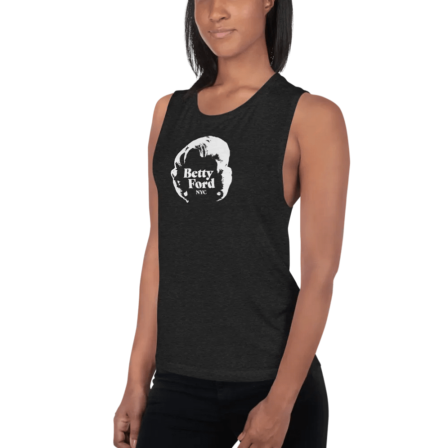 Betty Ford NYC logo Women's Flowy Muscle Tank product image (3)