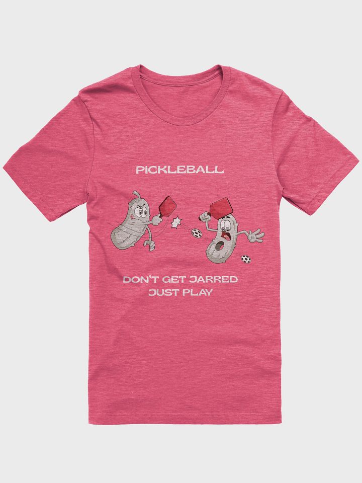 Pickleball Don't Get Jarred Just Play Supersoft T-Shirt product image (2)