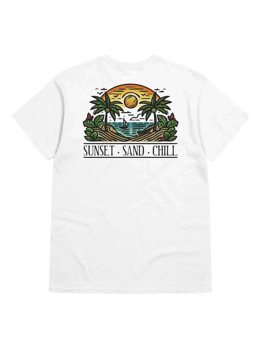 Sunset. Sand. Chill Gildan T-Shirt product image (2)
