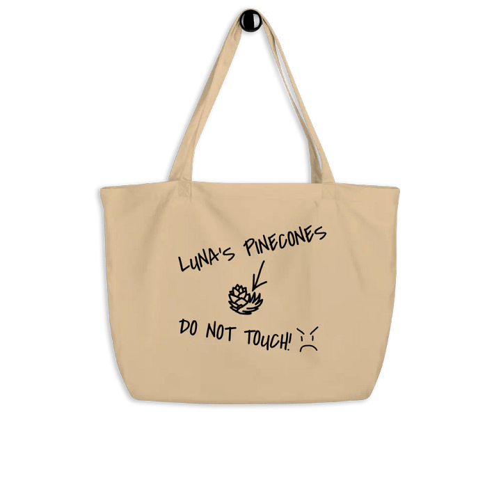 Luna's Pinecones Tote Bag product image (1)