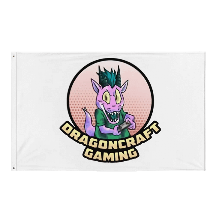Dragoncraft Gaming Flag product image (1)