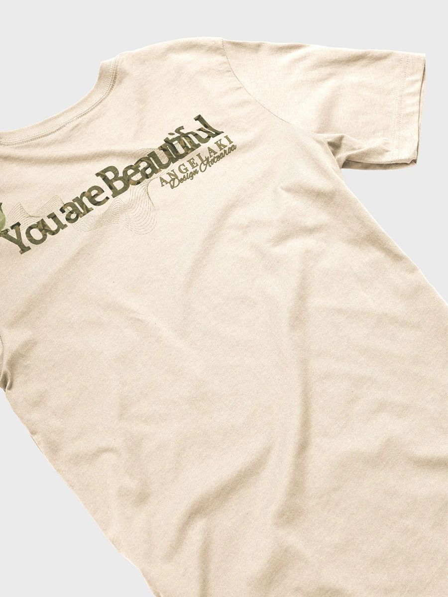 Unisex Kinship - You are Beautiful - Olive Green Sparrow and Rata Tee product image (86)