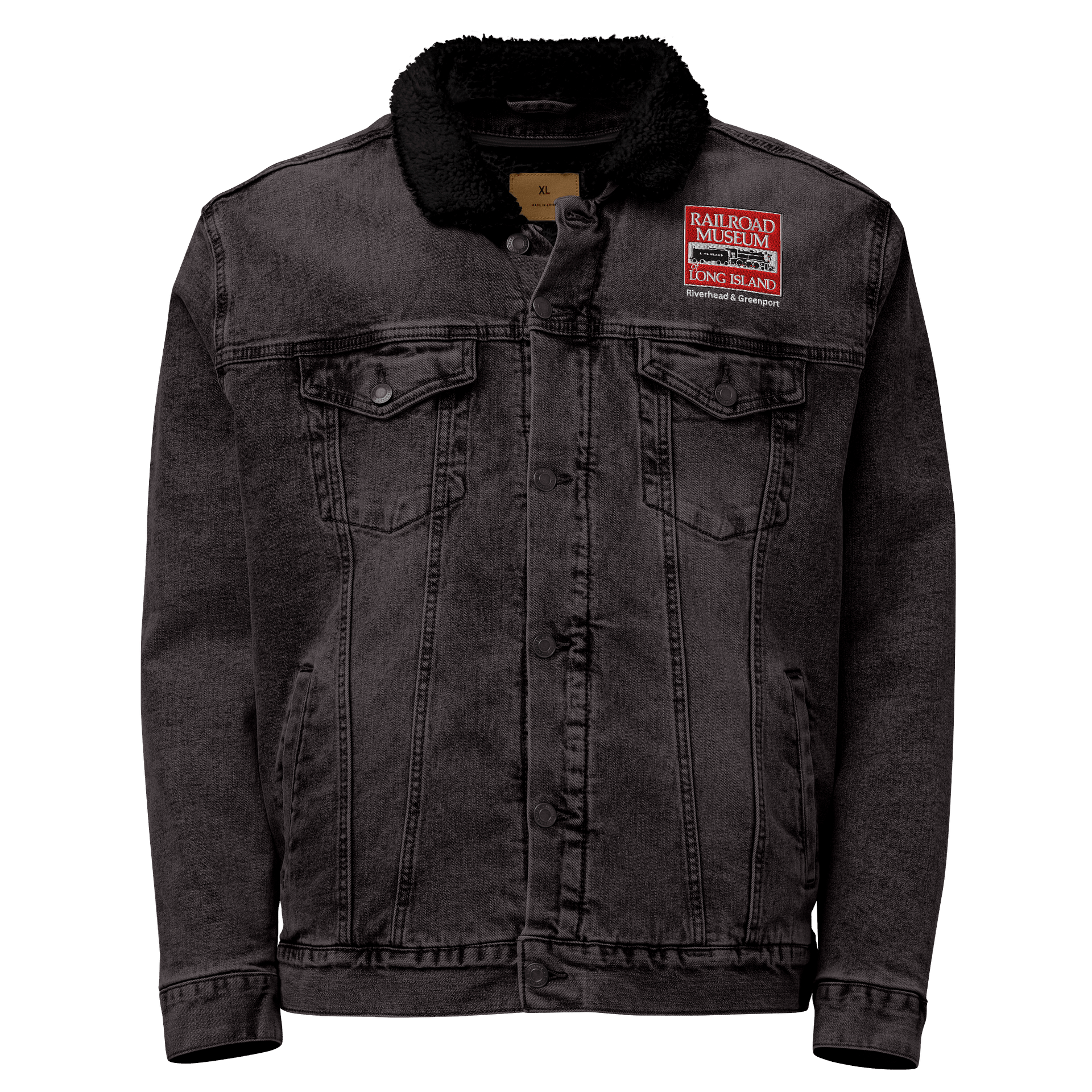 RMLI Logo Sherpa Denim Jacket product image (1)