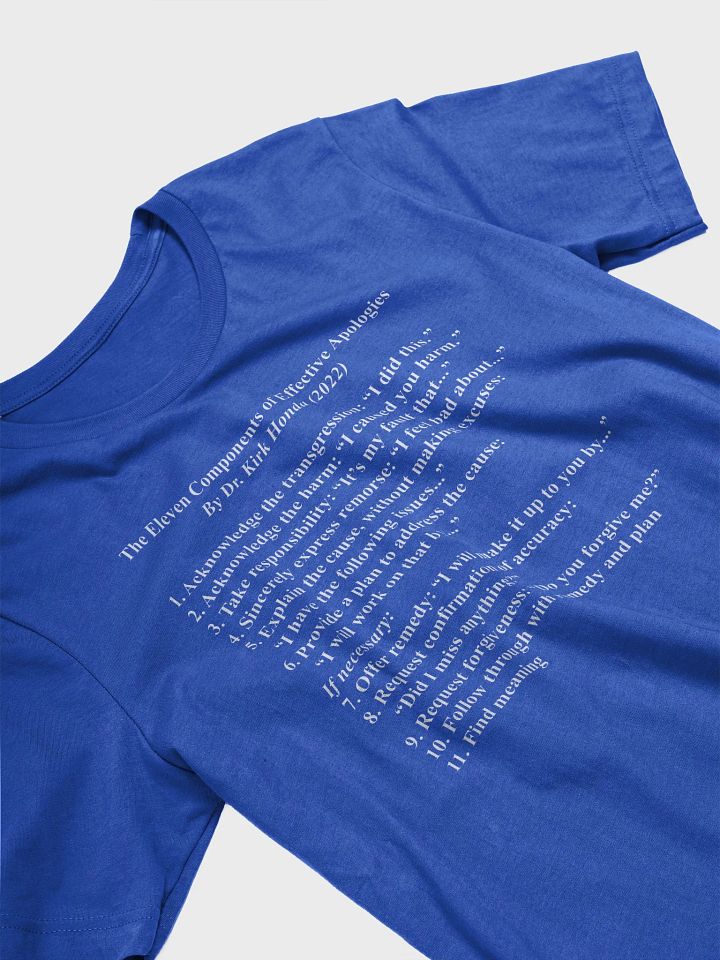 Effective Apologies - T-Shirt product image (2)