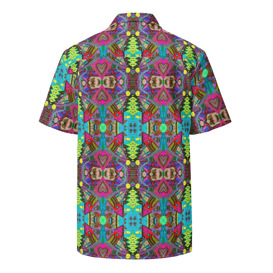 Abstract Doodle Art Tower Moment Unisex Hawaiian Shirt product image (8)