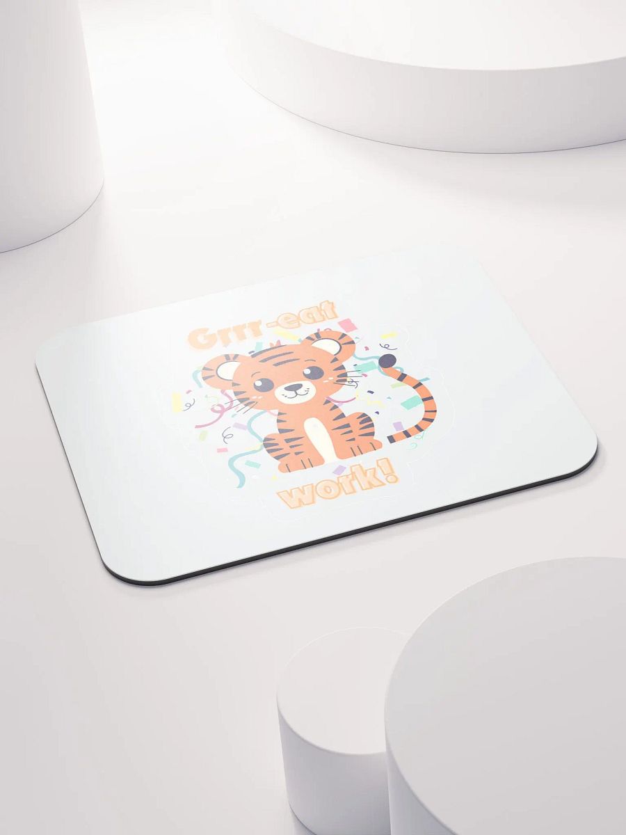 Tiger Grrr-eat Work Mouse Pad product image (4)