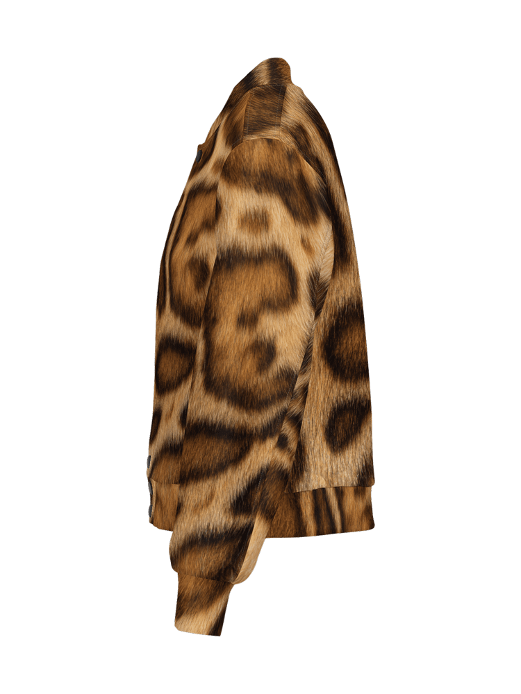 Rosetted Bengal Cat Premium Bomber Jacket (Unisex) product image (6)