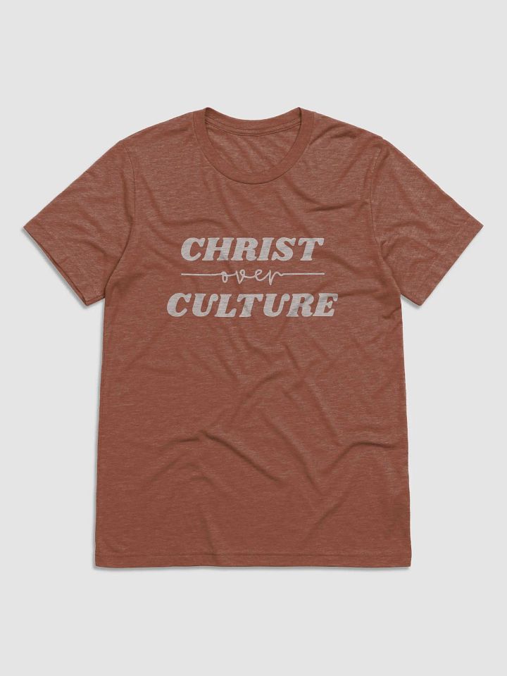 Men's T-Shirt: Christ Over Culture (more colors available) product image (1)