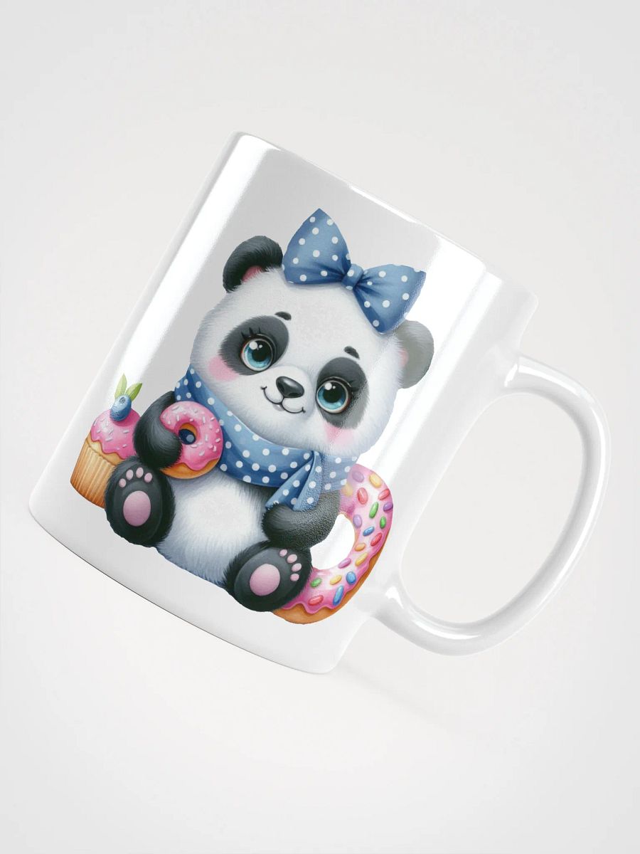 Panda with Ribbon and Donut Mug product image (10)