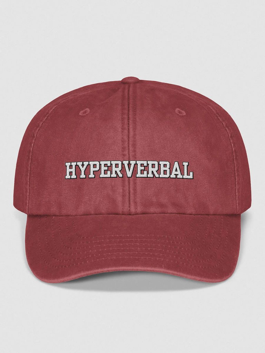 HYPERVERBAL vintage dad cap product image (1)