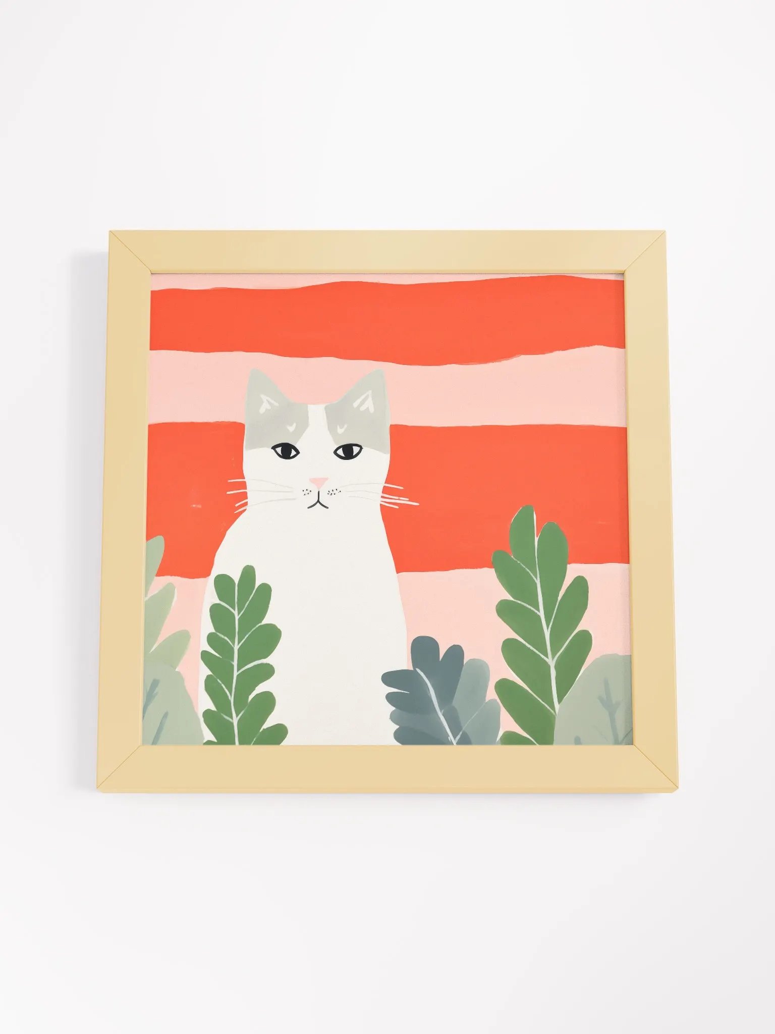 Whiskered Garden Guardian Poster product image (29)