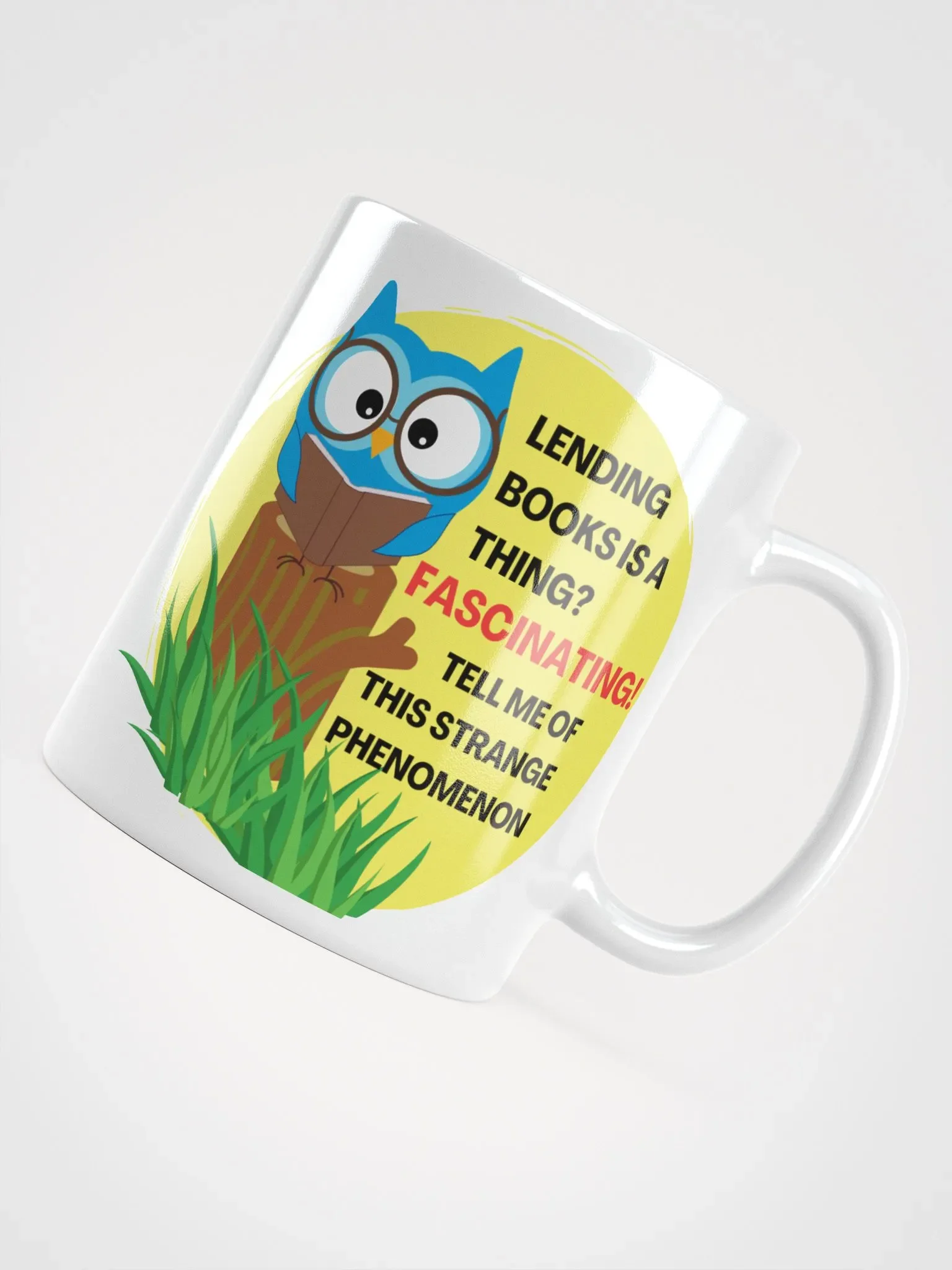 Bookish Owl Mug product image (4)