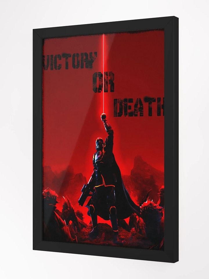 Victory or Death Framed Matte Poster product image (2)
