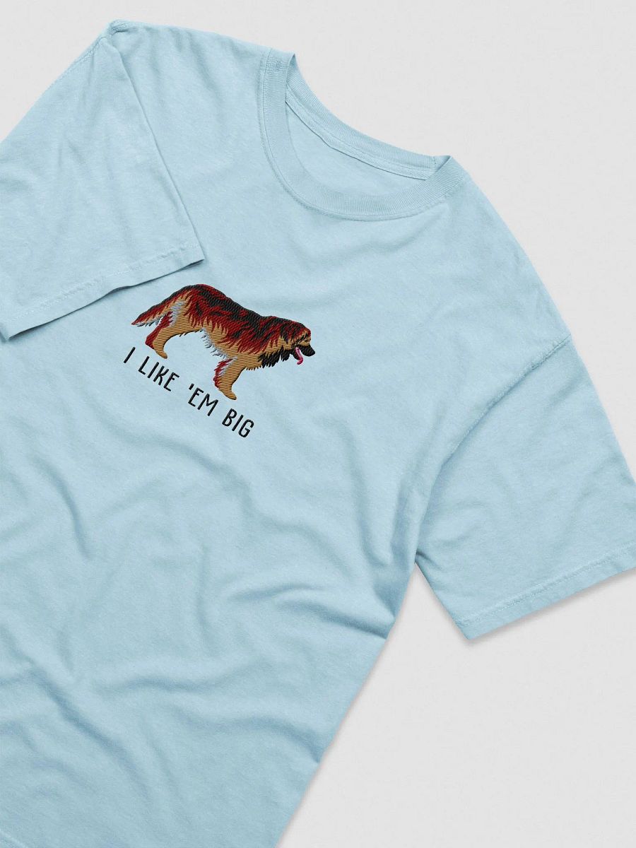 I Like 'Em Big T-Shirt(Embroidered) of a Leonberger(2) product image (6)