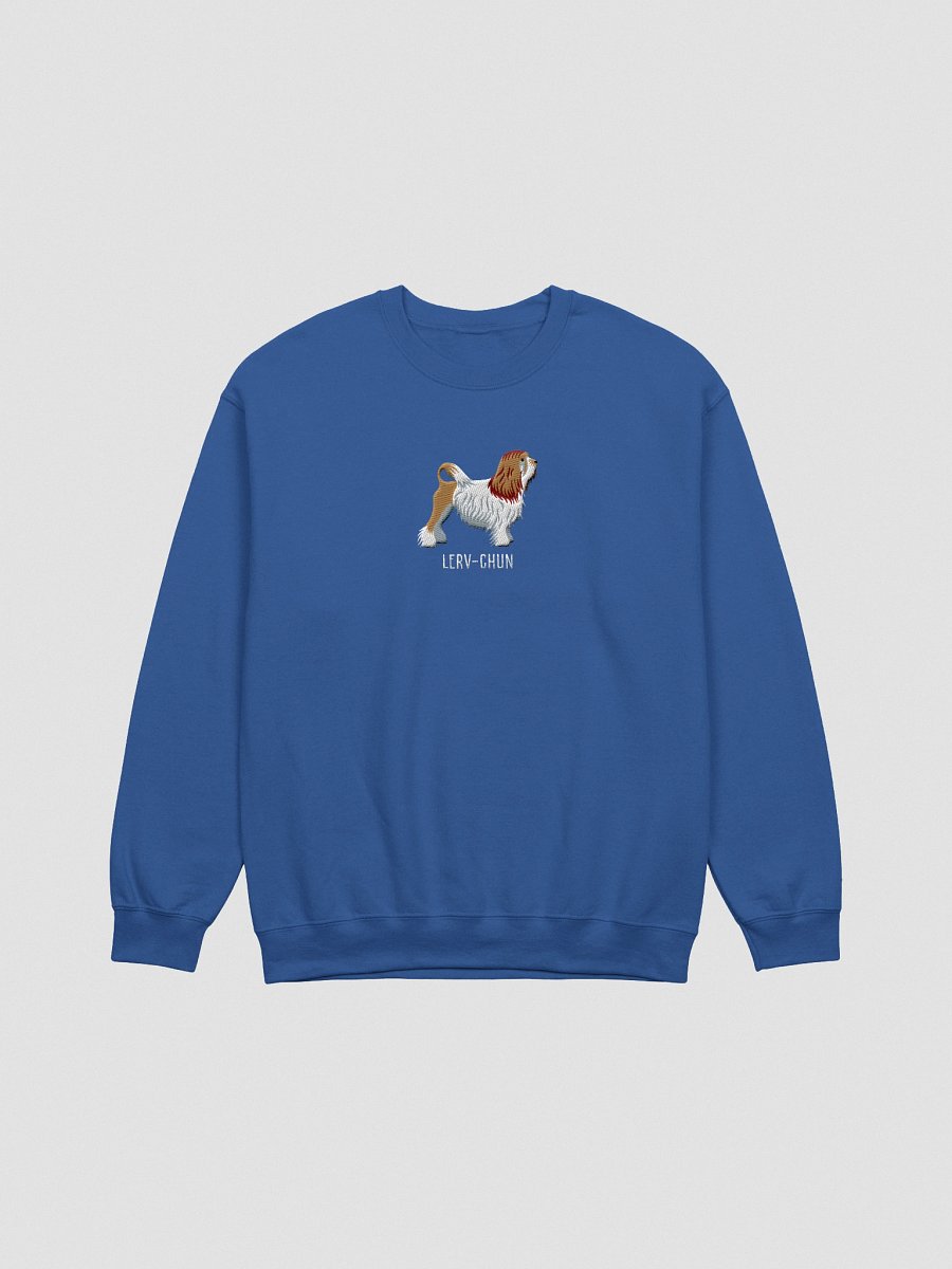 Lerv-Chun Sweatshirt (Embroidered) of a Löwchen(Brown & White) product image (7)