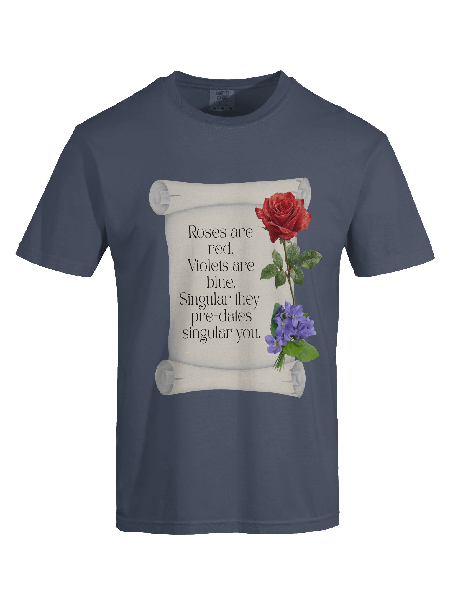 Singular they (printed front & back) product image (7)