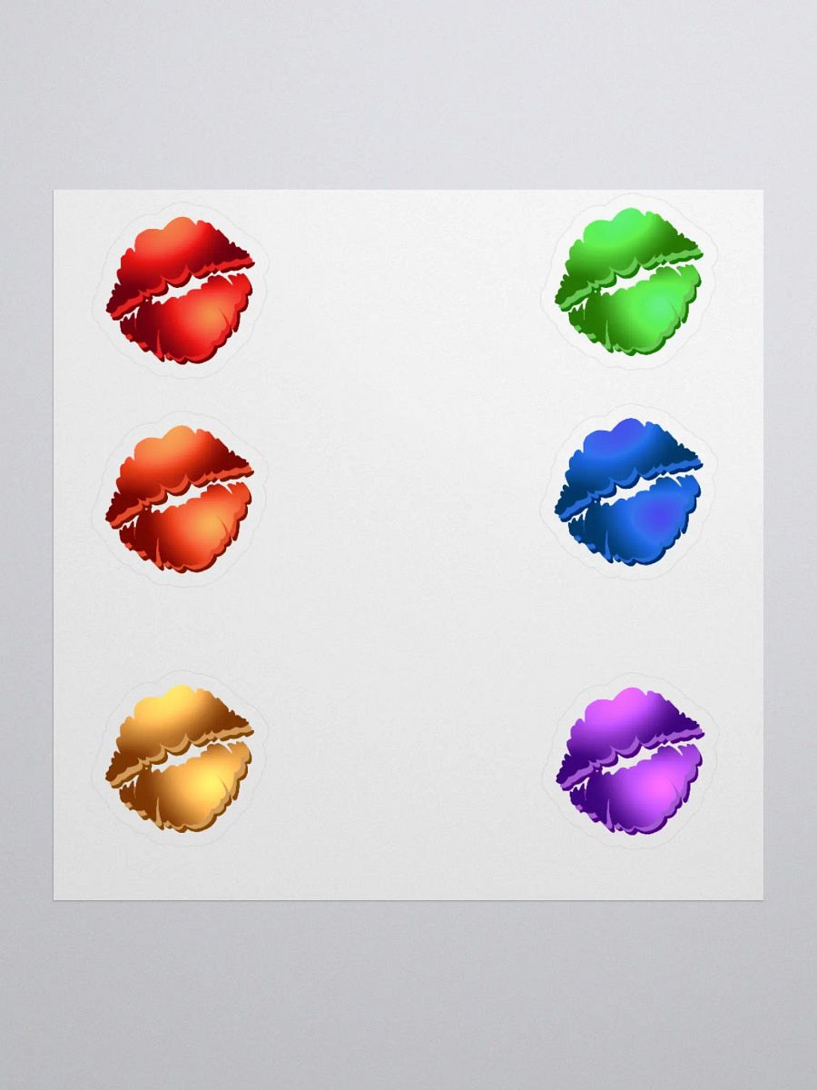 Pride Kisses stickers product image (1)