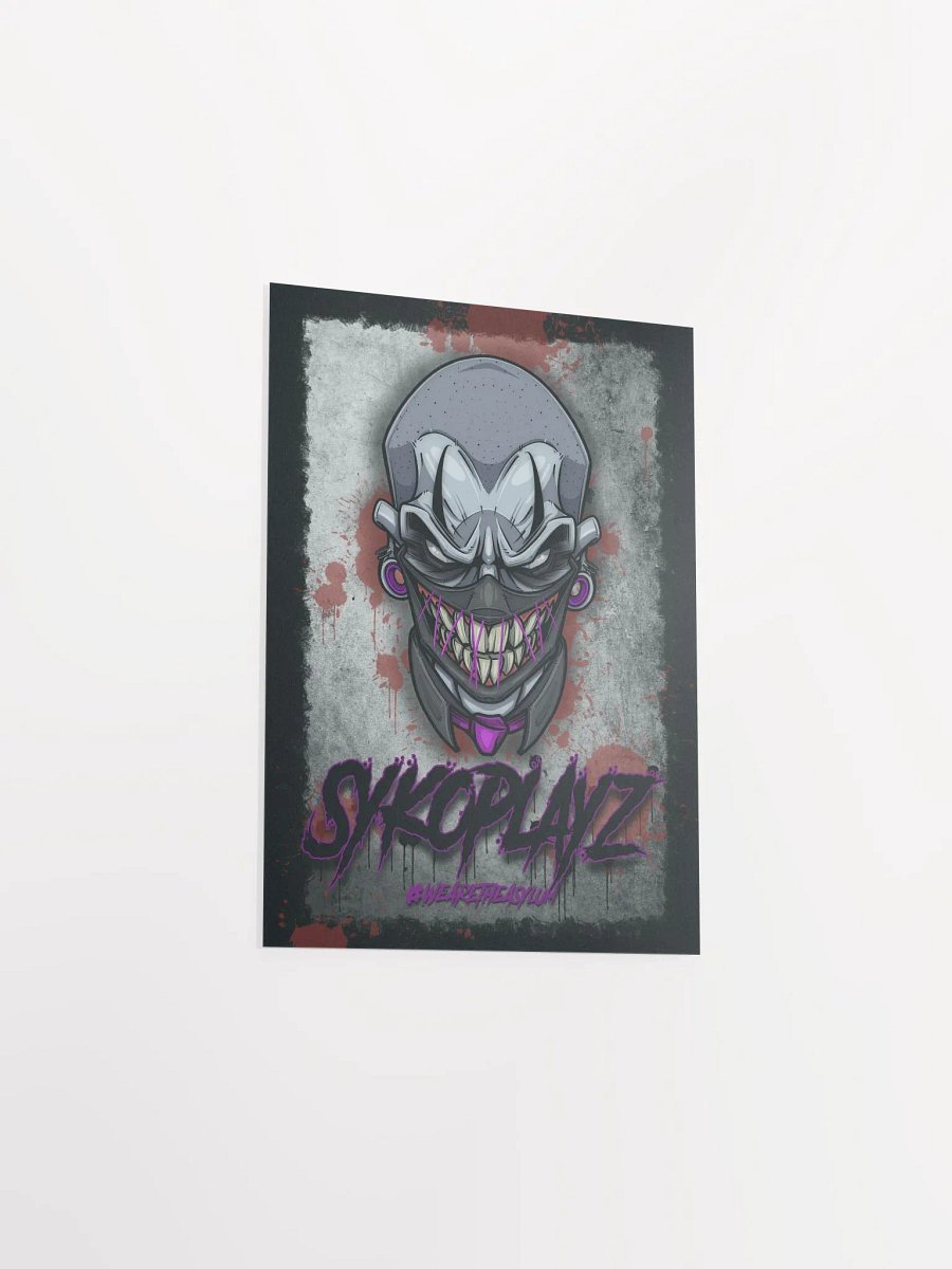 SykoPlayz Purple Bloody Poster product image (18)