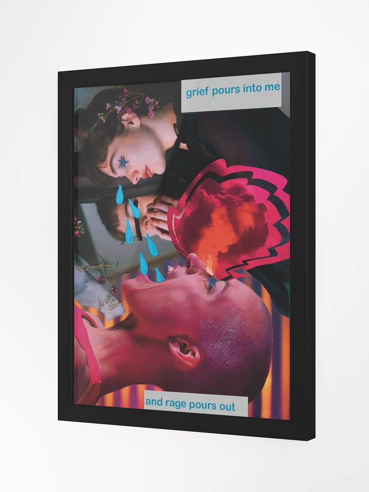 Grief & Rage Framed Art Print product image (2)