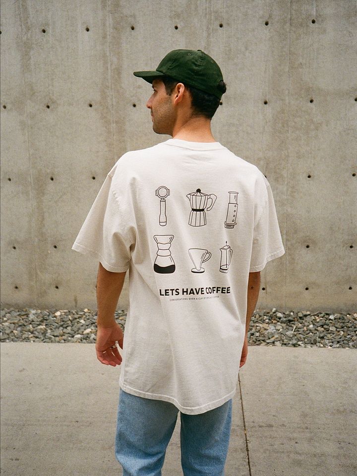 LETS HAVE COFFEE TEE product image (1)