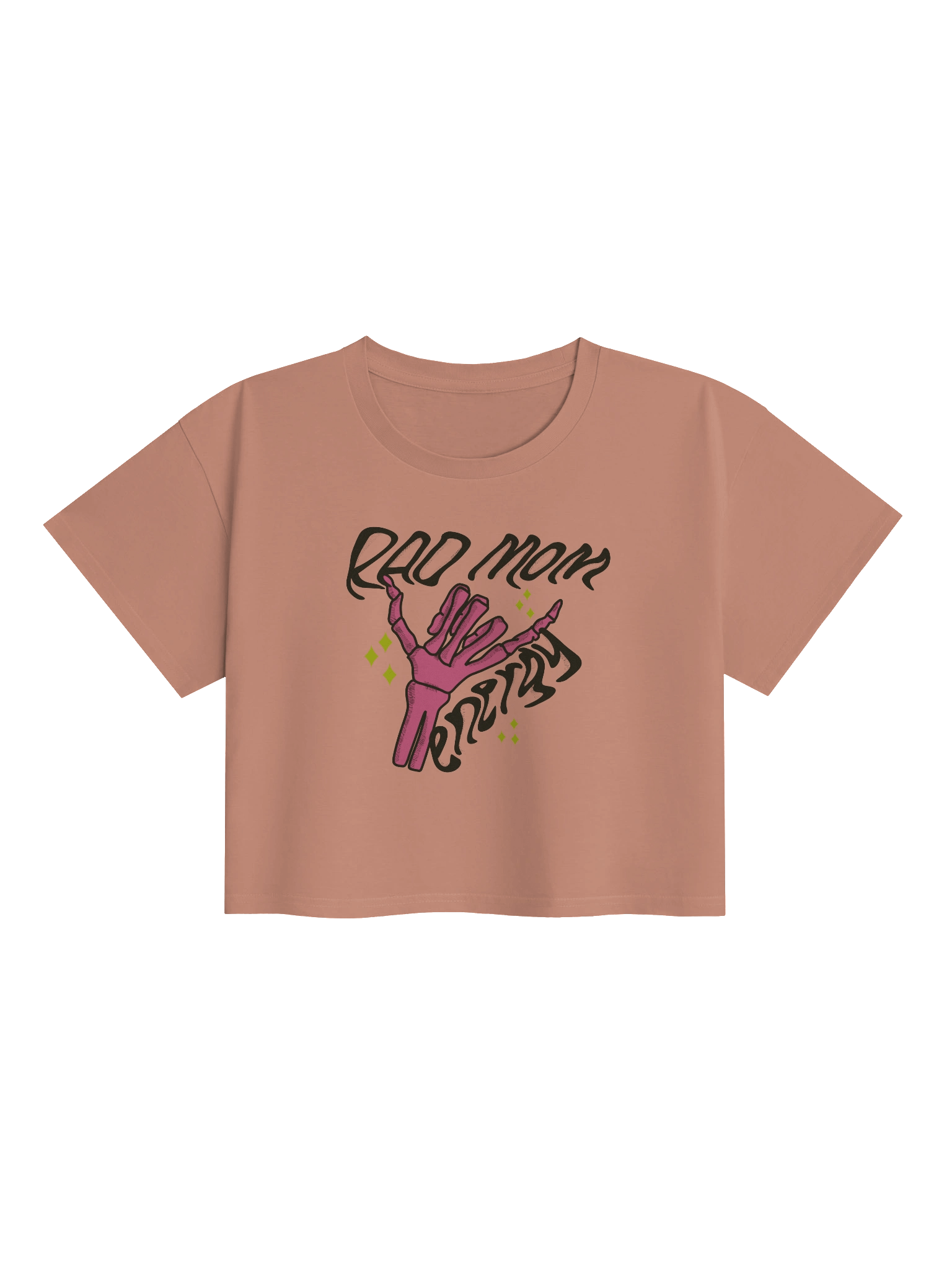 Rad Mom Energy Crop Top Tee product image (1)