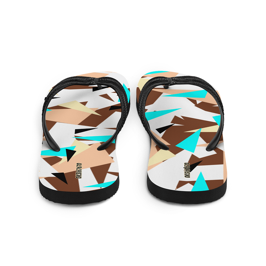 Geometric Bliss Flip-Flops product image (3)
