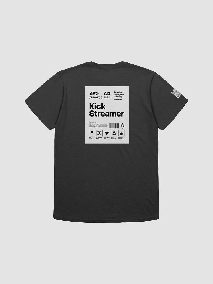 Kick Streamer Tee with QR Code product image (2)