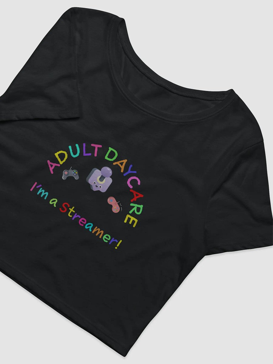 Adult Daycare Women's Crop Tee product image (3)