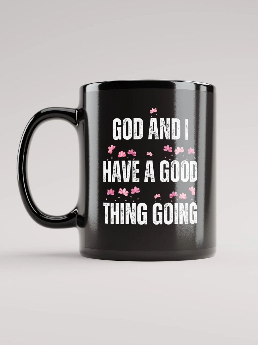 "GOD & I" Floral Affirmation Mug product image (11)