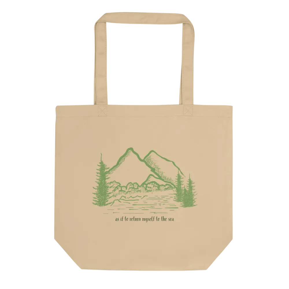 as if to return myself to the sea Tote product image (1)