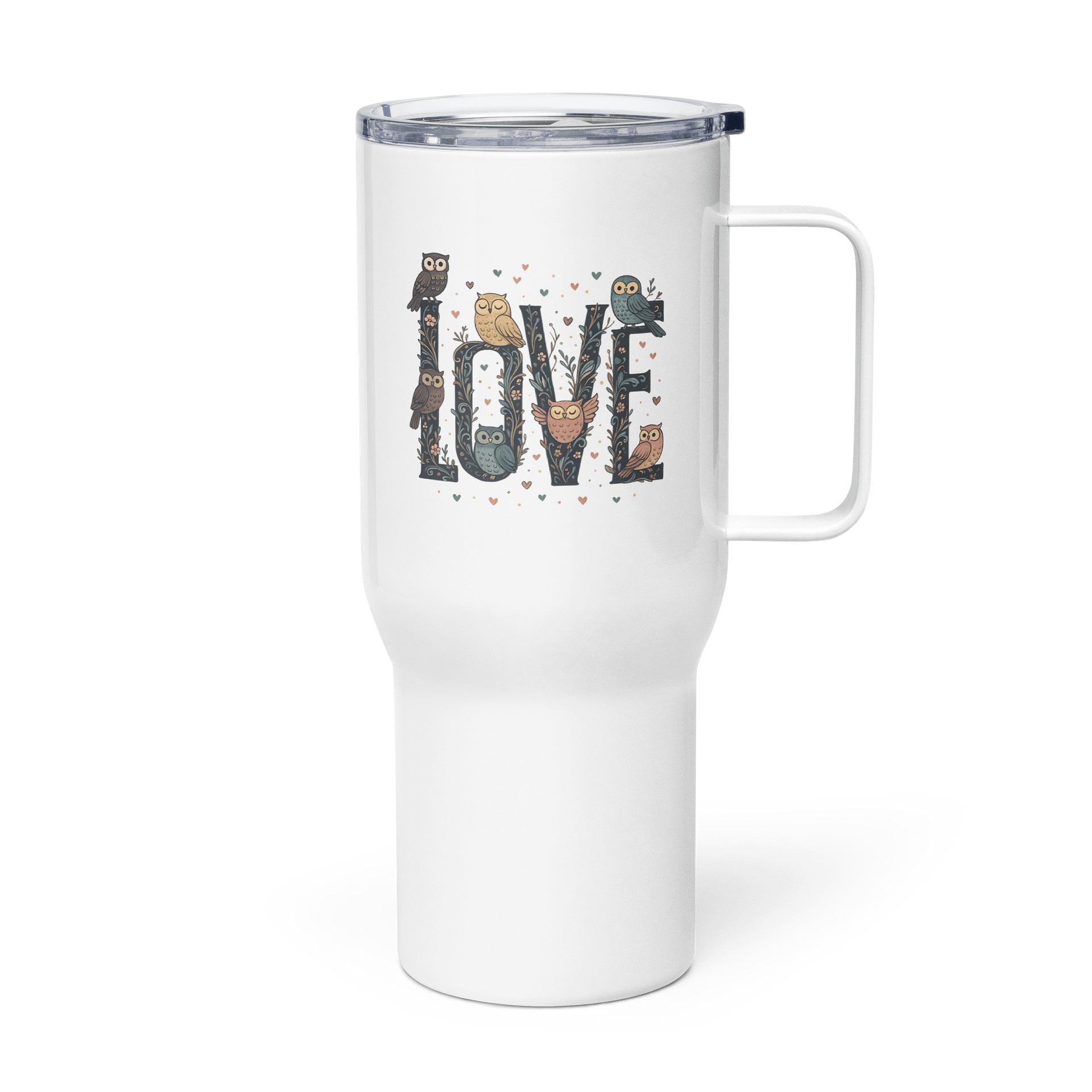 Owl Love Travel Mug product image (3)