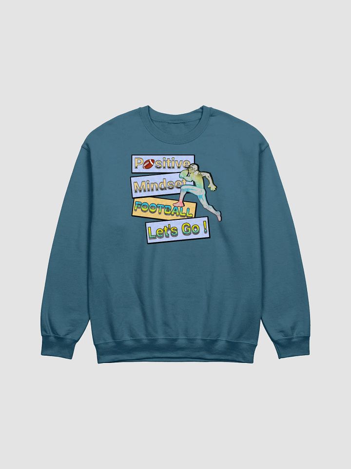 Positive Mindset Football Graphic Sweatshirt product image (11)
